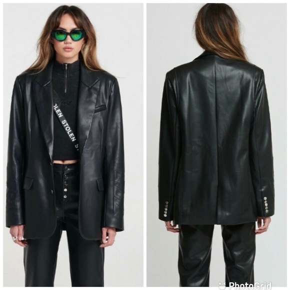 Stolen Girlfriends Club Black Galactic Desires Blazer - Picture 2 of 16